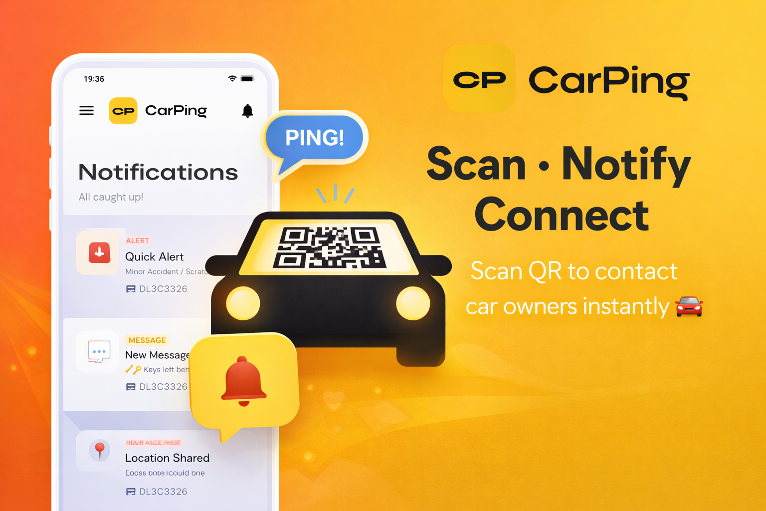 CarPing app feature image